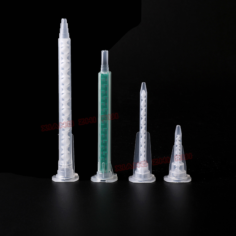 Resin Static Mixer MA6-16(grøn),MA3.0-17S, Blanding af Dyser til Duo Pack Epoxies Bayonet Square POM Material Mixer Tube