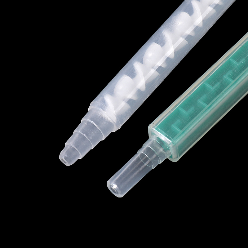 Resin Static Mixer MA6-16(grøn),MA3.0-17S, Blanding af Dyser til Duo Pack Epoxies Bayonet Square POM Material Mixer Tube