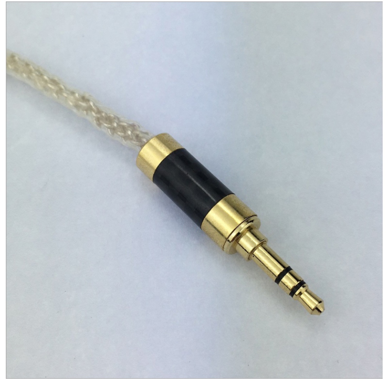 Stereo bil-lydkabel 8 tråde af mandel til kvindelig metal albue forlængerkabel DIY-forbindelse