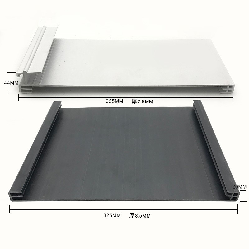 Brugertilpasset fremstilling af ekstrusion pvc profilbillede af plastbrættets mærkeplade