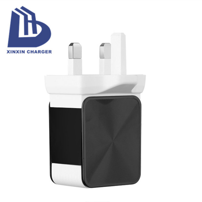 FCC .CE Mobiltelefon Hurtigoplader Universal adapter 2 USB-porte rejseoplader bærbar oplader fabrik OEM