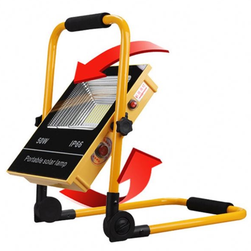 30w 50w 100w, genopladelig Solar LED Flood Light