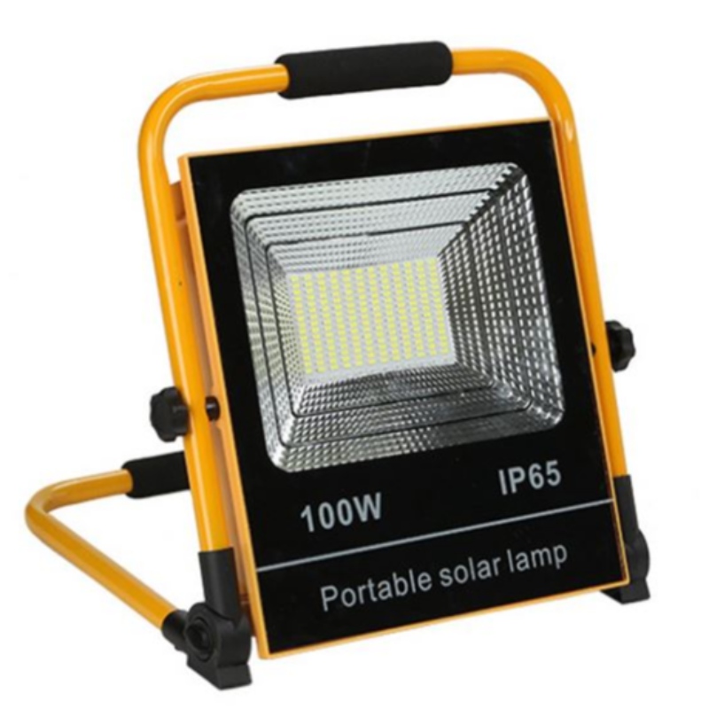 30w 50w 100w, genopladelig Solar LED Flood Light