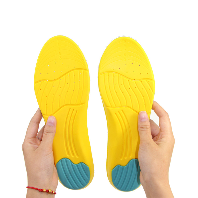 Sport Vejrtrækning Cushion Plantar Fascitis af høj kvalitet eva memory skumskosål insolvent