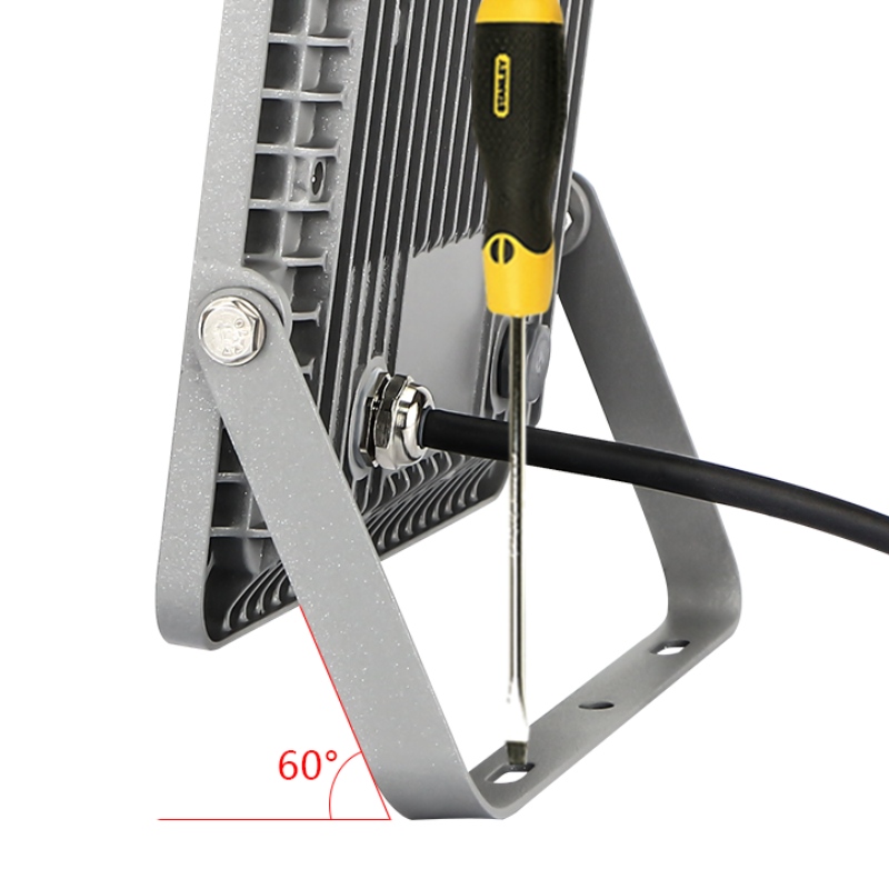 IP65 20W 30W 50W 100W 200W Bl Solar Flood Light med fjern styreenhed