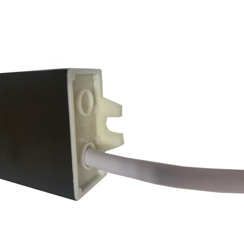 30W-36V Grå sorte aluminiumsskal LED intelligent møbelforsyning IP68 Rengøringsmaskine
