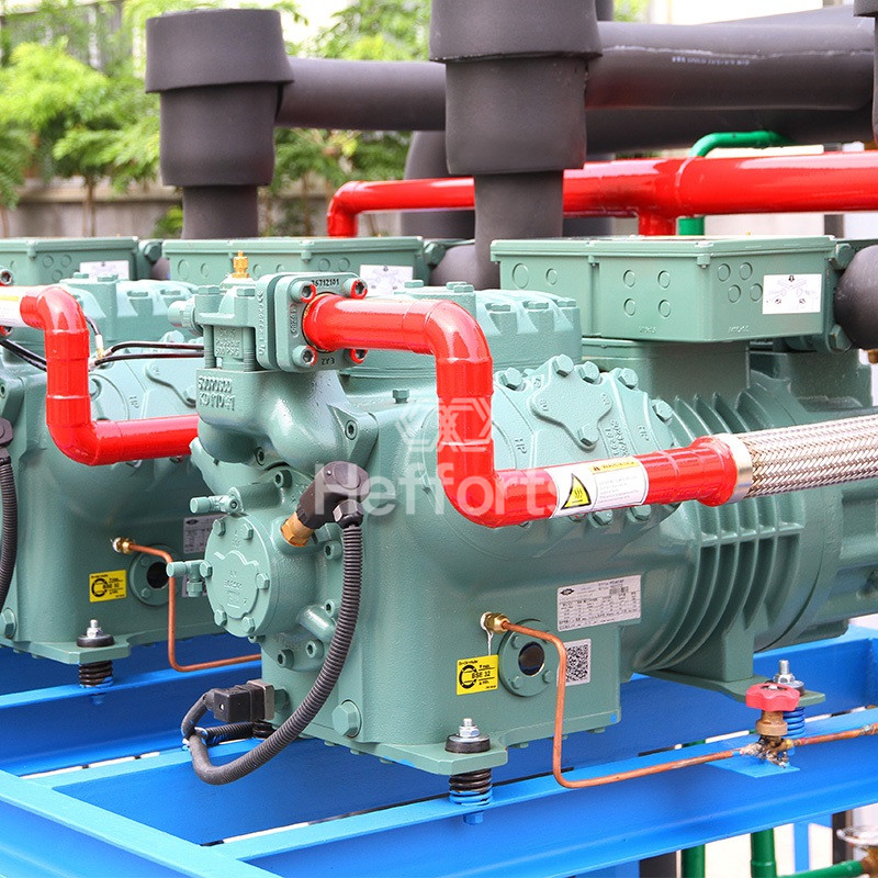 40tons pr. dag energibesparende flake-ismaskine med CE-standard