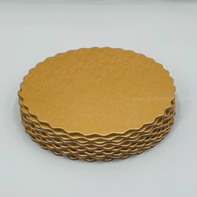 Gold Cake Board for Cake Displaying, Cake Board 10 Inch, Cake Board 2cm