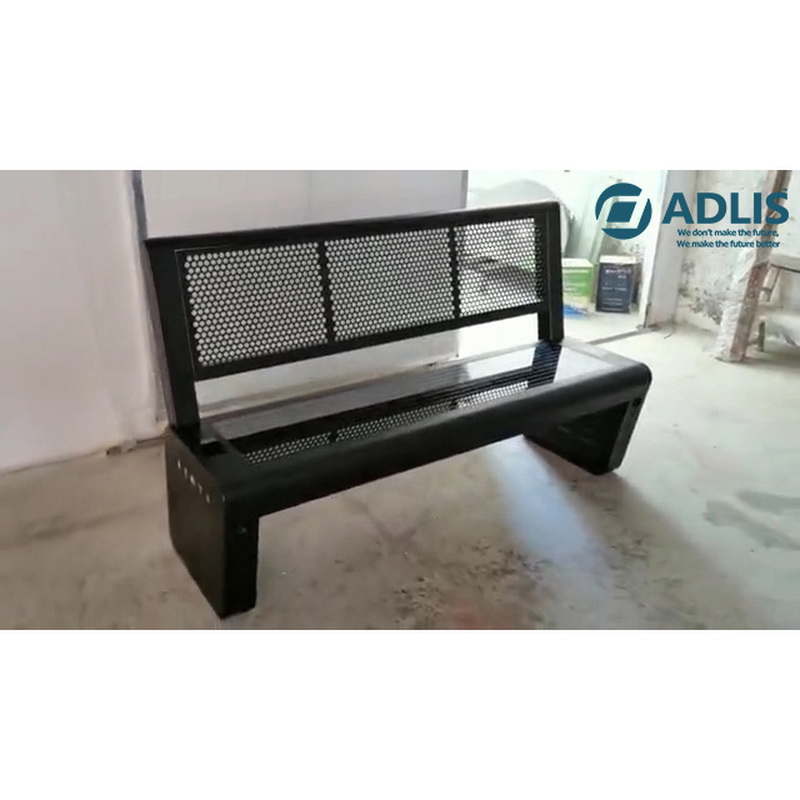 Unik design By Street Solar Bench Smart møbler Yderbør
