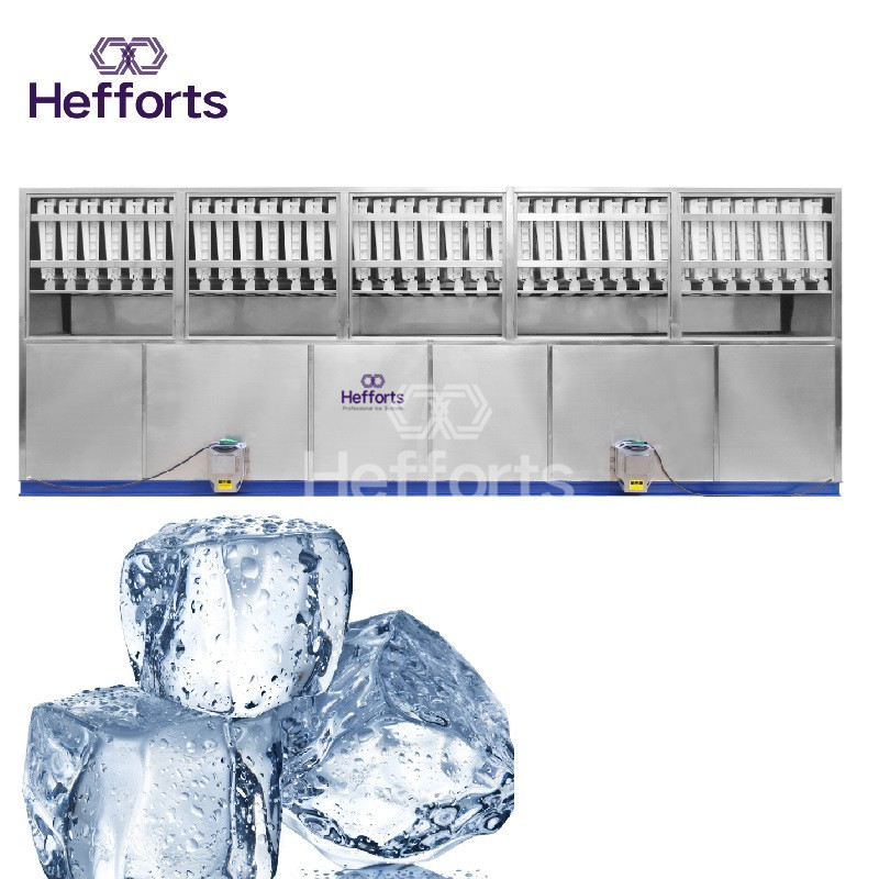 let at rengøre og vaske rustfrit stål automatisk stor terningemaskine med CE-kvalifikation