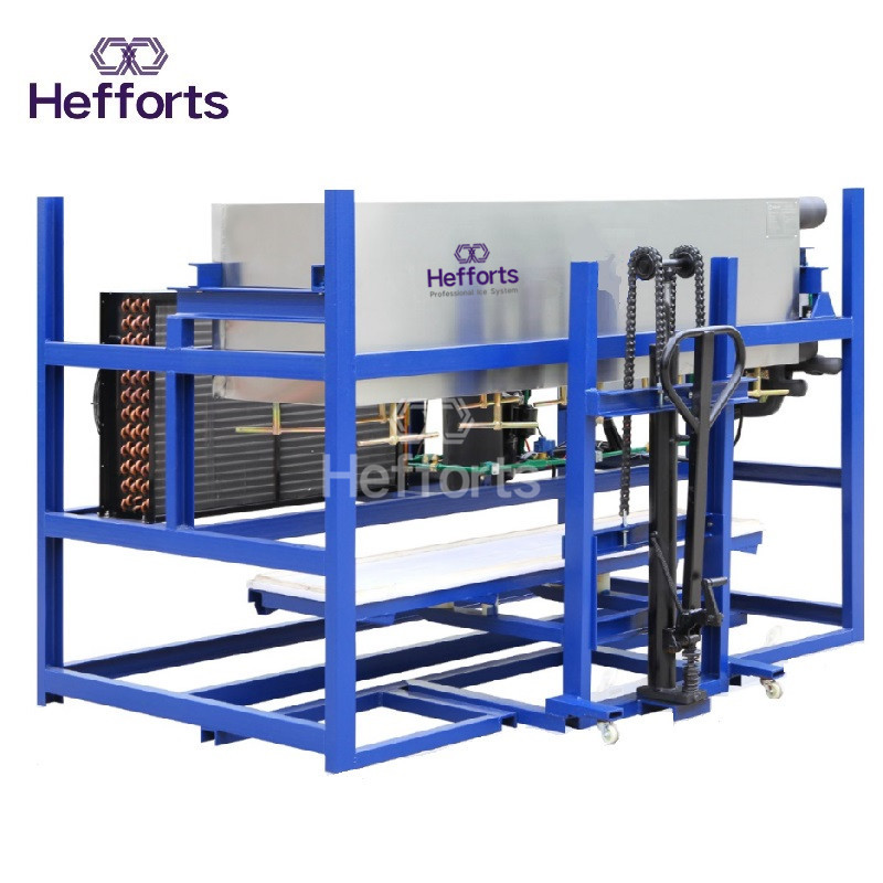 unikt design lille blok ismaskine med den tredje del inspektion