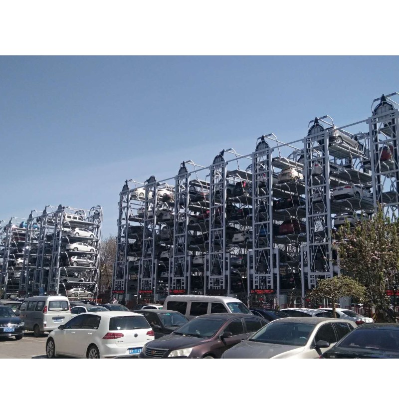 Intelligent vertikalt roterende bil parkeringssystem Kina elektrisk parkeringsplads Automatisk parkeringsløsning