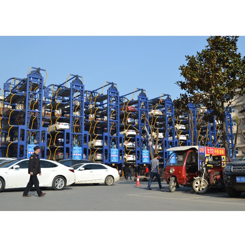 2021 Nyt solidt smart parkeringssystem til 8-20 lodret roterende parkering af SUV