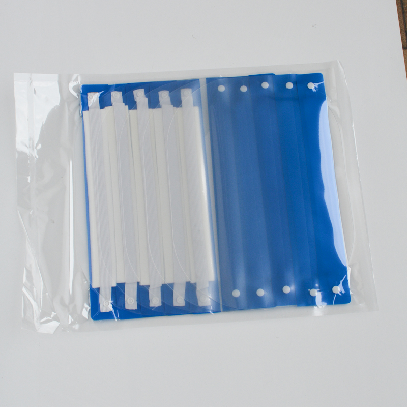 0.35mm Disposable Anti- tåge Splash Beskyt Fuld Face Shield med Elastisk Band
