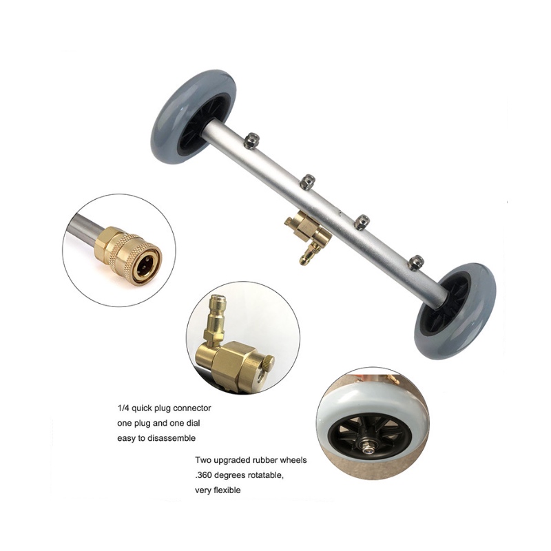 højtryksrenser understel rengøringsmiddel 16 inches