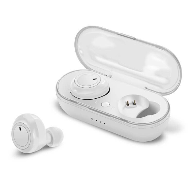 to trådløse øreknopper