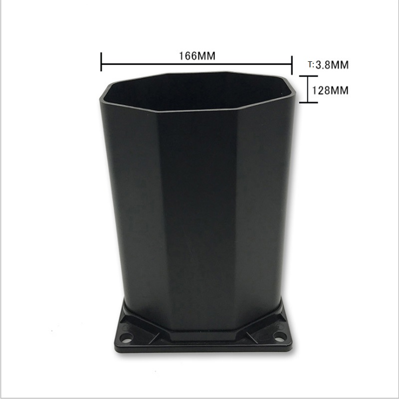 Egnet PVC-plastrør med oktantal rør til badekabiner