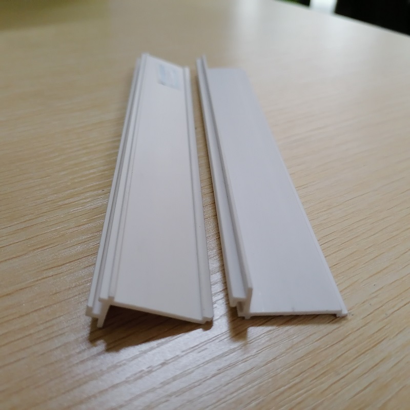 Kina producent til pvc l kanal profil pvc strip pvc l form profil til bygning dekoration