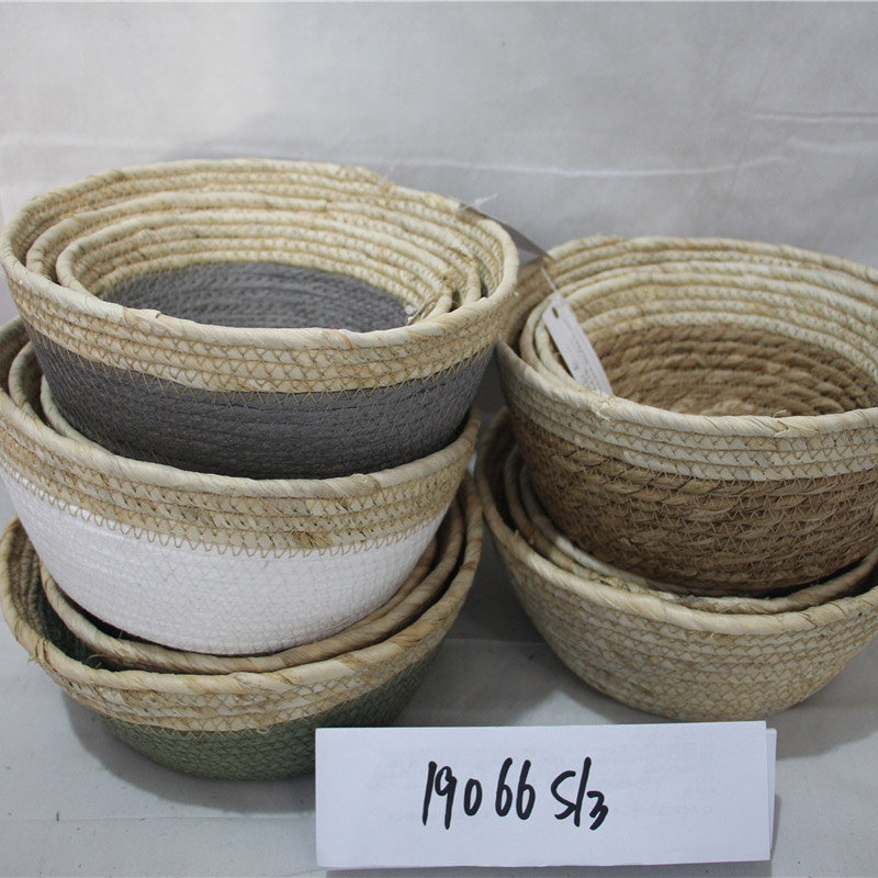 Plast Rattan Tøjvask Opbevaringskurv Børn Legetøj Organizer Stor Vask Beskidt Tøjkurv Hjem Diverse Opbevaring Tønde