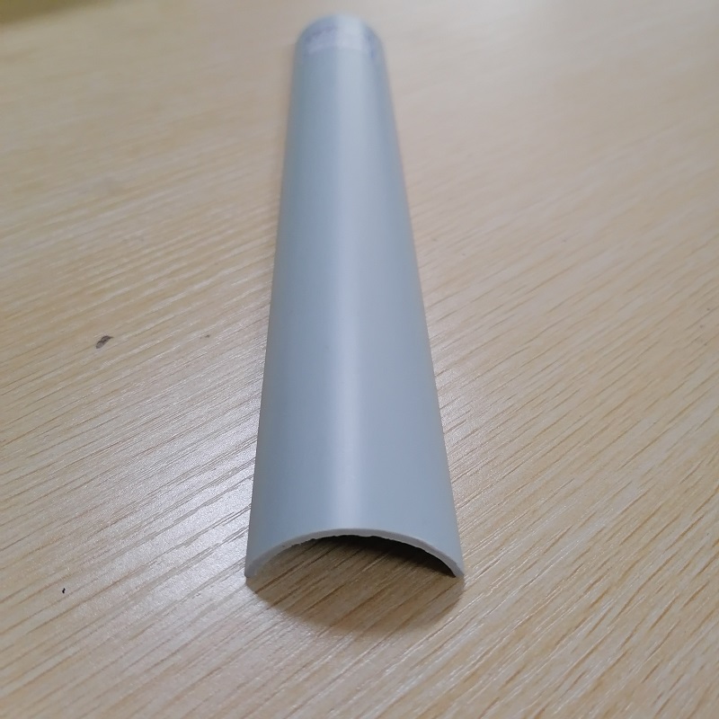 PVC C-kanal halvcirkel PVC rørstrimmel PVC ekstruderet profil til kantbeskyttelse