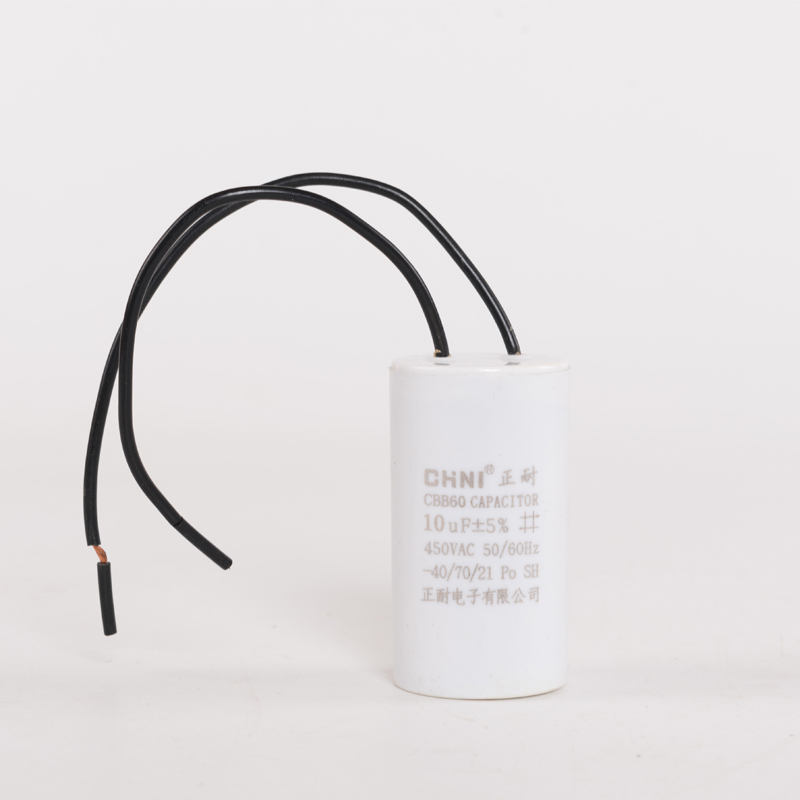 Factory- indstilling CBB60 lille volumenpumpe vaskemaskinekondensator