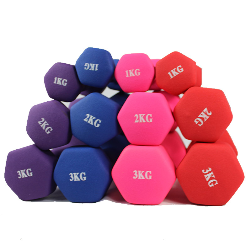 Hot Selling Justerbar Husholdnings Fitness Chloropren Gummi Dumbbell