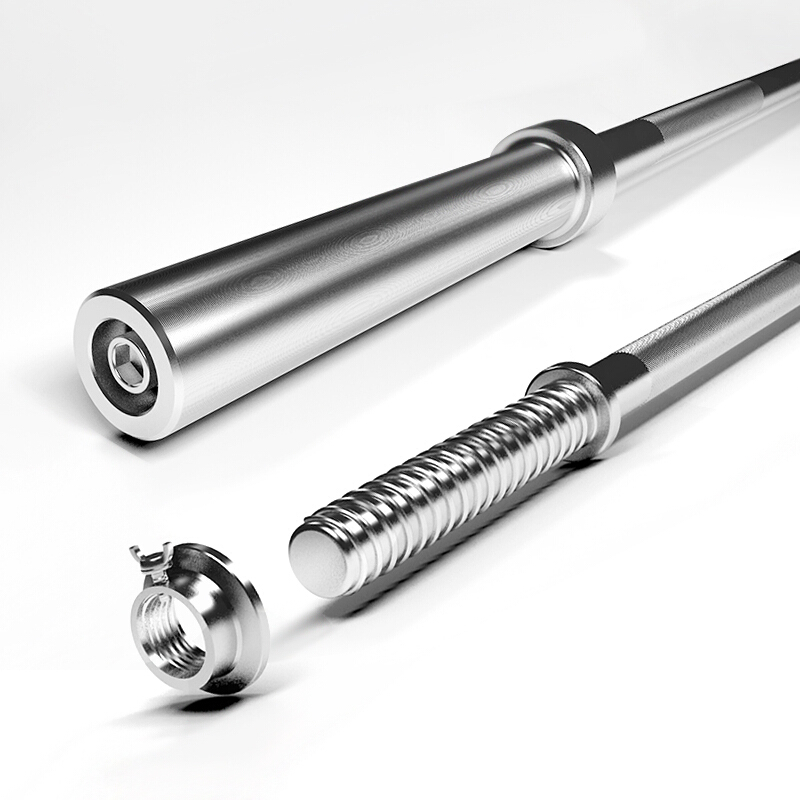 Gym-udstyr, Olympic Bar, Barbell Bar, Chrme Plating Vægt Lifting Bar, Power Lifting Bar