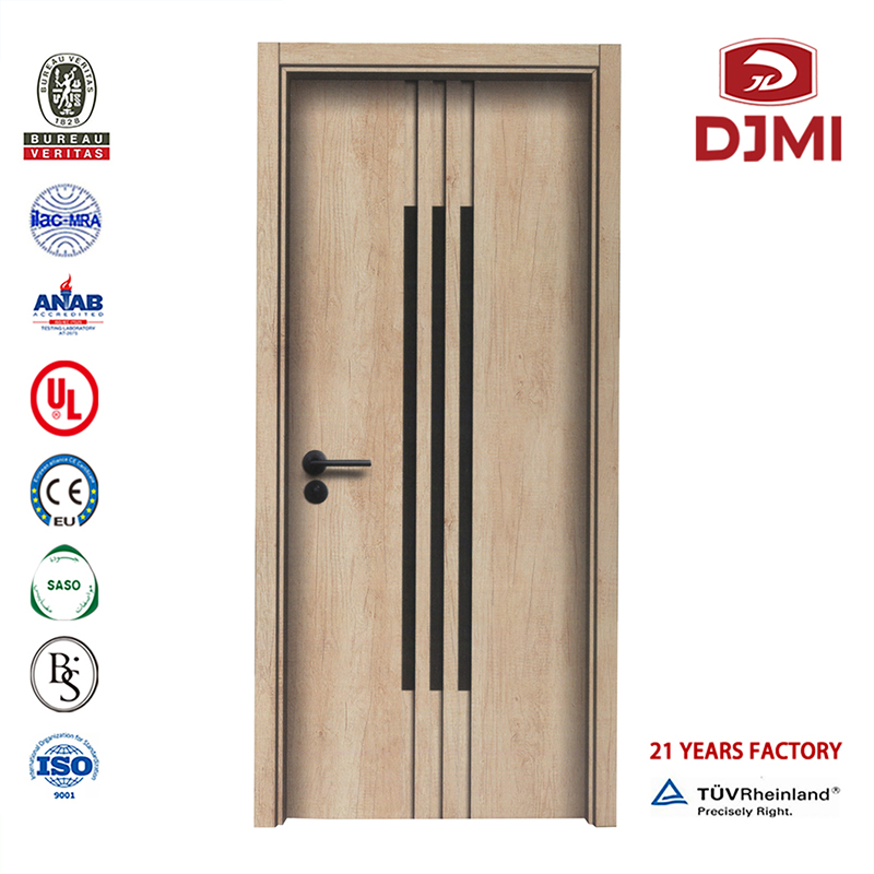 Billig Made in China Mdf Door with Glas Doorbskin Tilpas høj kvalitet Eksterior Classroom Indendørs trædør Fashion Popular New Opsætning Leaf Mdf MelaminDoor