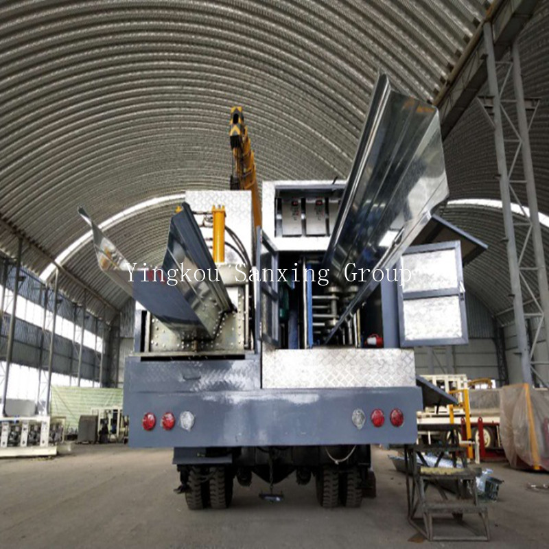 ACM No-Girder Arch Roof Formeringsmaskine SX-ACM-1000-800