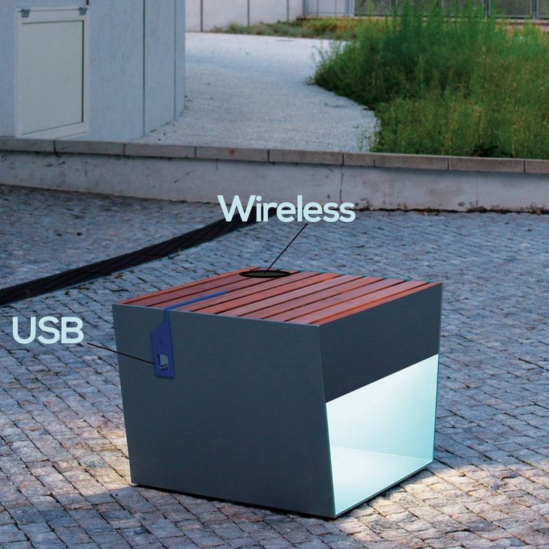 Billig pris Variety Design WiFi USB Chargring Solar Metal Box