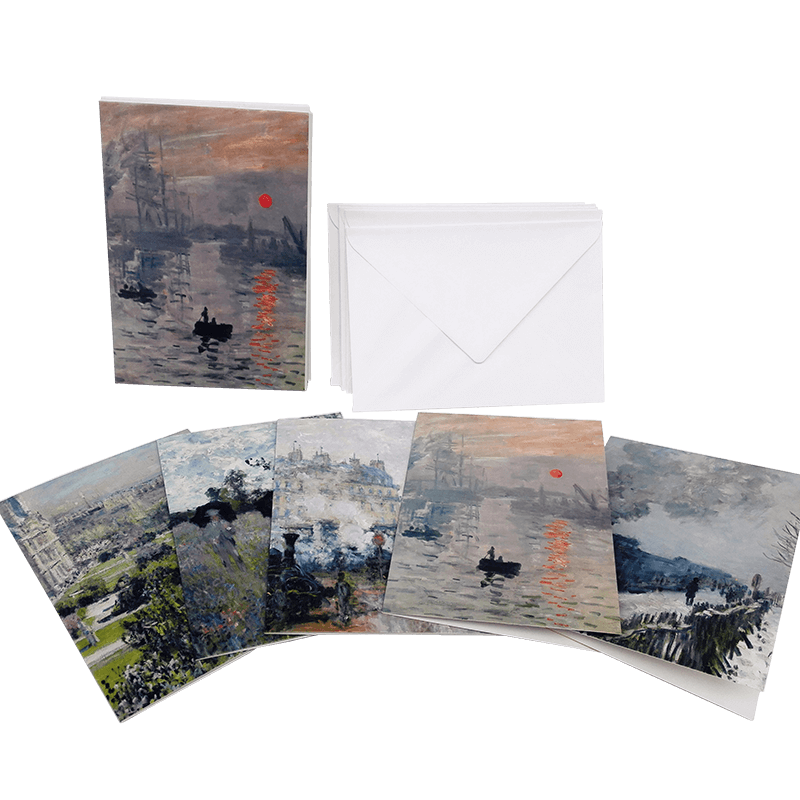 Note card Paper Card muligtkonvolutte Claude Monet