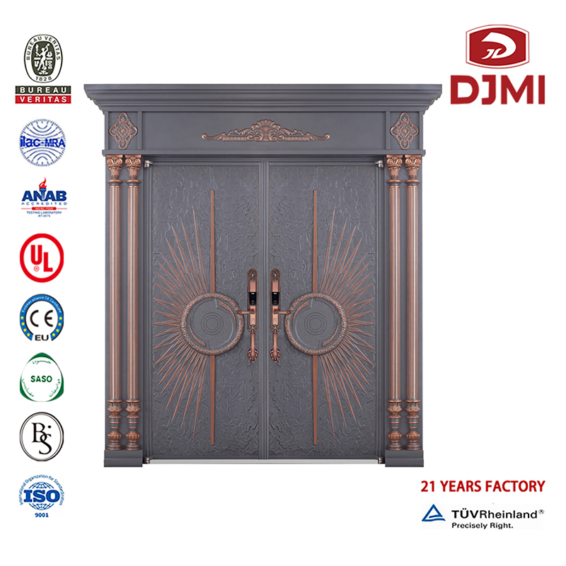 High Quality Gated Blast Resstant Armoured Sliding Steel front Door Nye indstillinger All-Round Bolt Armour Italien Style Doors Armoured Doors Tilpas All Round Bolt Armour Doors Design Hot Sell Armoured Door Cylinder Locks