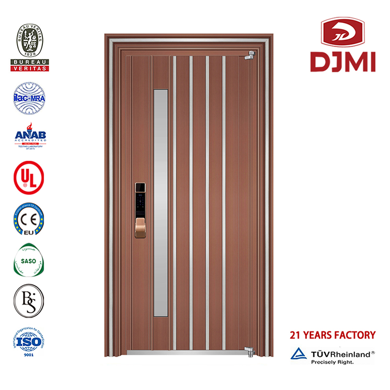 Billige Armeret Sikkerhedsdør Armoured Steel Door Tilpasset Isreal Turkish Door High Quality Bullet Bevis Eksterium Security Aluminum Steel Mian Entrance Cisa Cylinder Electric Lock for Armoured Doors