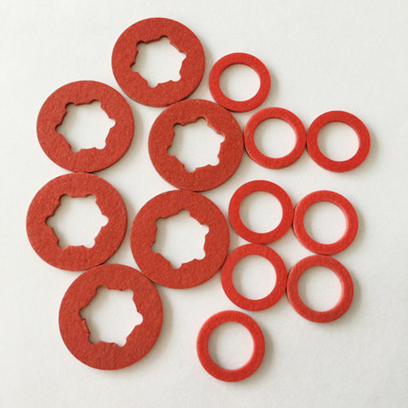 Producenter engros flammehæmmende isolering Hurtig papir isolering Hurtig papir stempling danner rød DMD isoleringspapir