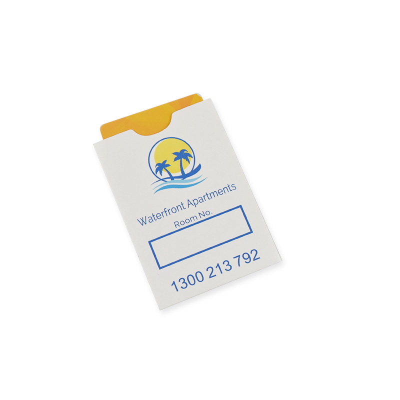 Indehaver af nøglekort på hotel/lomme type