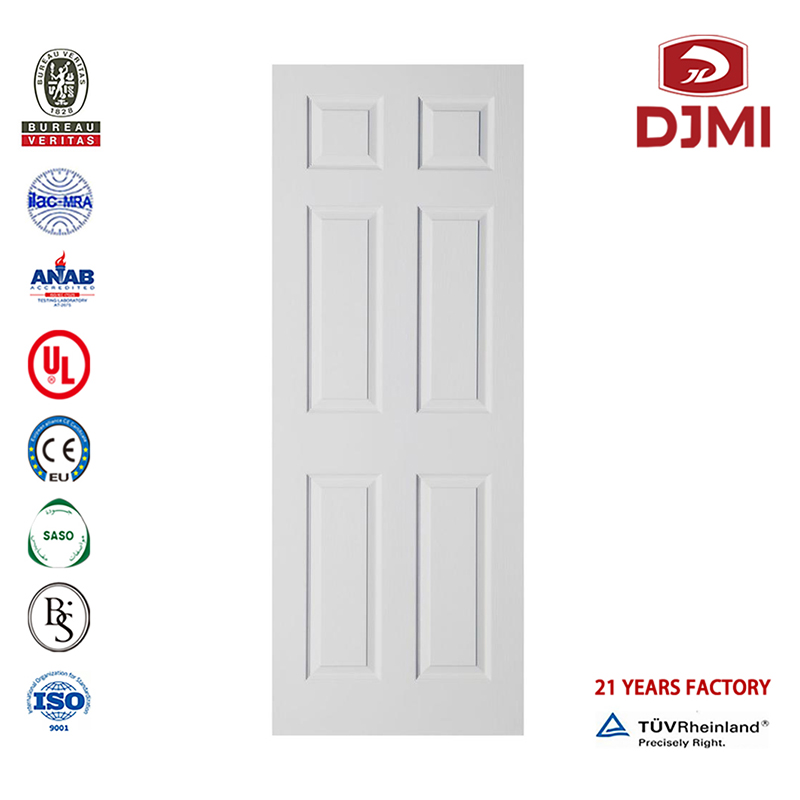 Billig 6 Eksteriør Træpaneldør Kinesisk fabrik Pvc Wood Plastic Exrusion Machine Wooden Kerala House Main Design Wpc Door Panel Teak Ramme Doors High Quality Moderne Design Panel Wood Door