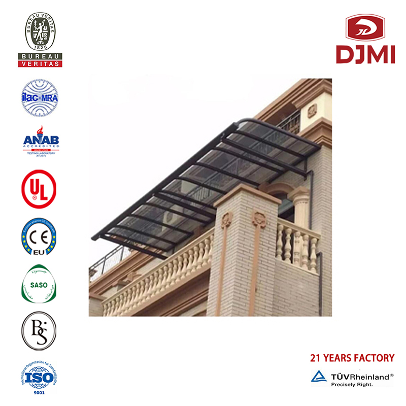 Professionel yderdør Shed Villa Carport Med Arched Roof Hiv Carporte Kanofy New Design Awling Polycarbonat Carporte Canioy Brand New Terrace Kanofy Flat Roof Carports Metal Aluminum Carport