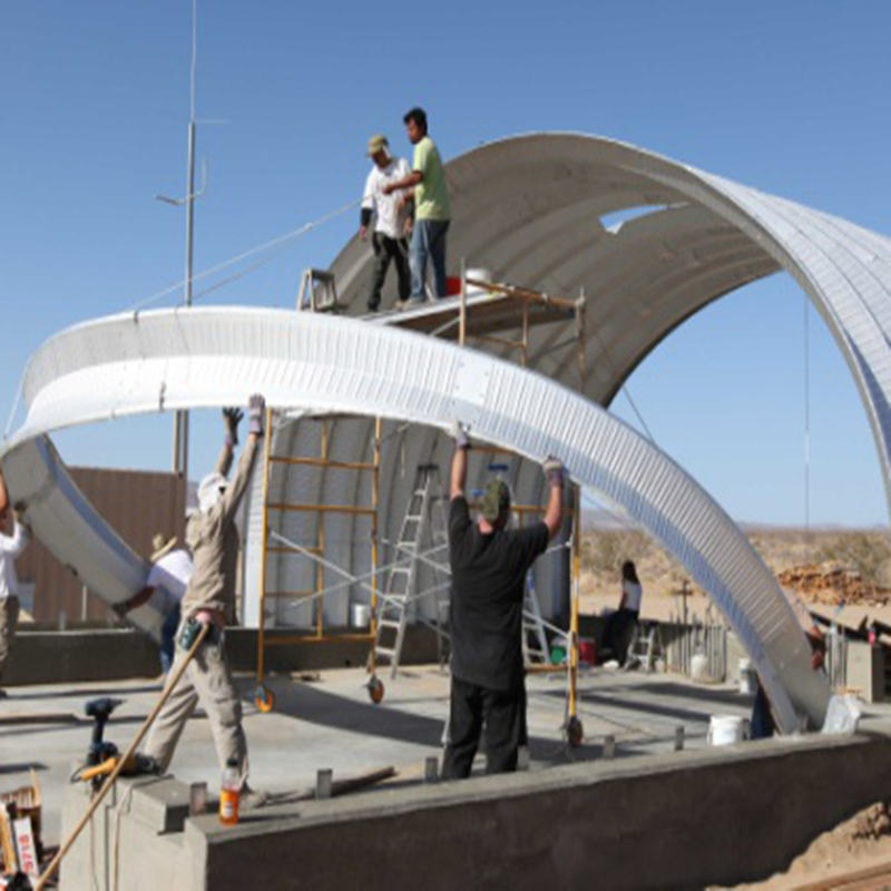 No-Girder Nut & Bolt Multiple Shape Building Producing Line