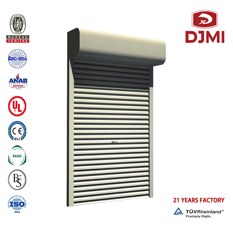 Professionel fabrik Price Roller Doors Drawning Aluminum Car Garage Electric Roller New Design Termical Insulation Garage Door Brand New White Shutter Roller Doors