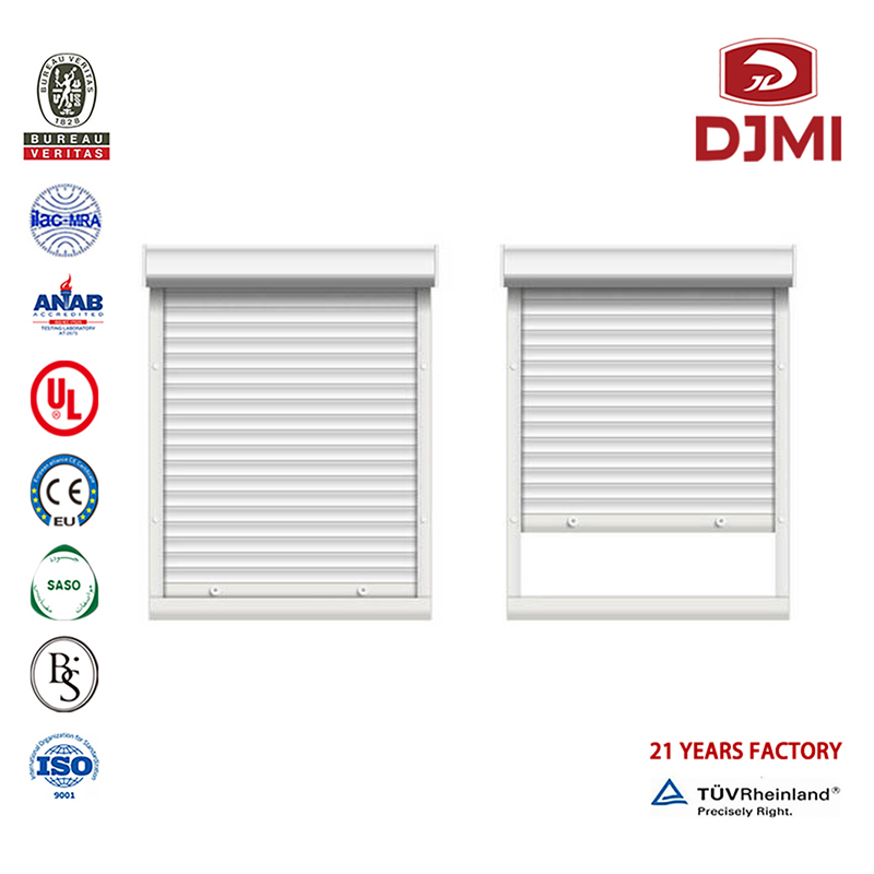 Ny design Isoleret panel Døre Auto Garage Door Ny industri Døre med Pu 8X7 Garage Dør Hot Selling God kvalitet Roller Shutter Termisk Insulation Døre Galss Garage Door