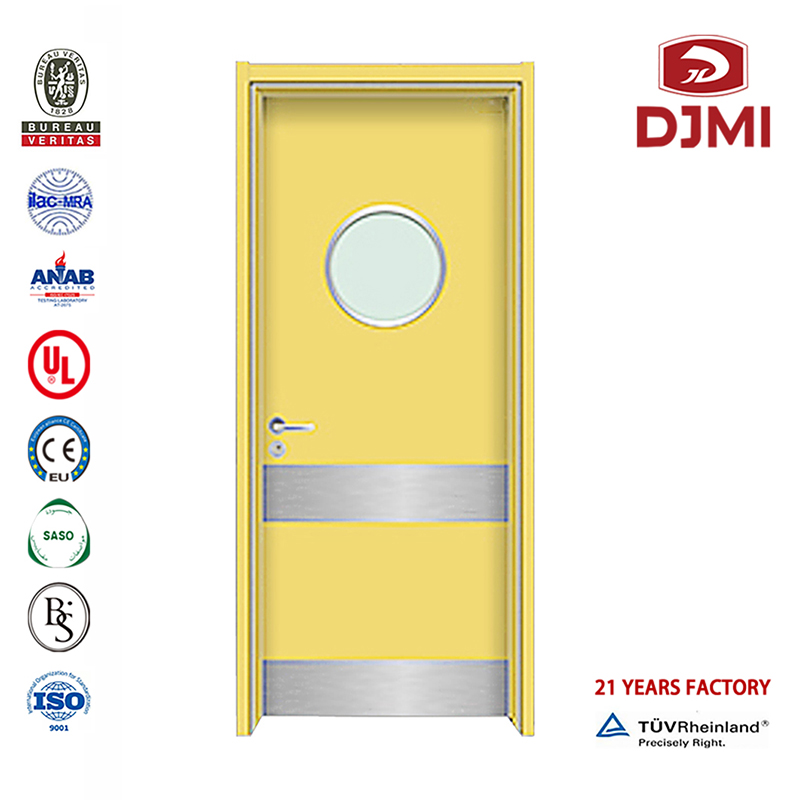 Chinese Factory Hospital Internal Wood Door Panel Insert European Design High Quality Mdf Price Aluminium Badeværelse Døre Contemporary Hospital Dør Billig Bedstue Aluminium Swing Door Italiensk Style