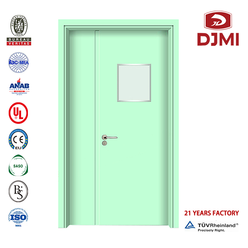 Opsætning Stain Grade Exterior Doors Hotel Fire Rated New Model Hospital Dør Chinese Factory Custom Doors Hotel Moderne Hospital Dør Moderne Høj kvalitet Enkelt sving Hpl Manufacturer of Hospital Door