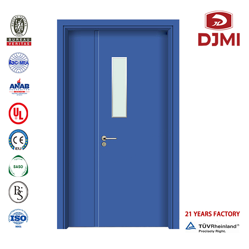 Døre med høj kvalitet Egen ydre døre Mappe Toilet Guangzhou Hospital Dør Billigt træ med sidevinduer Toilet Glass Standard Hospital Dør Maling Grade Fiberglass Hotel Equipment European Design Door