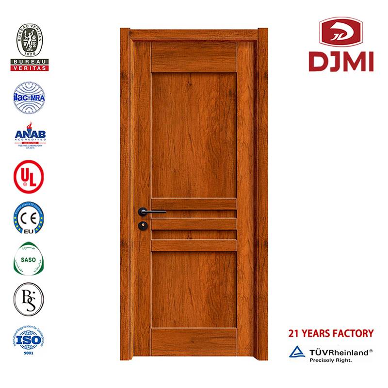 Træ af høj kvalitet, udskåret træ Melamin Laminerede Flush Døre af træ Fælles front design Billige Mdf Wood Single Main Skin Door Melamin Tilpasset Panel Design Plastisk Melamin Skovdør Indendørs Flush Døre