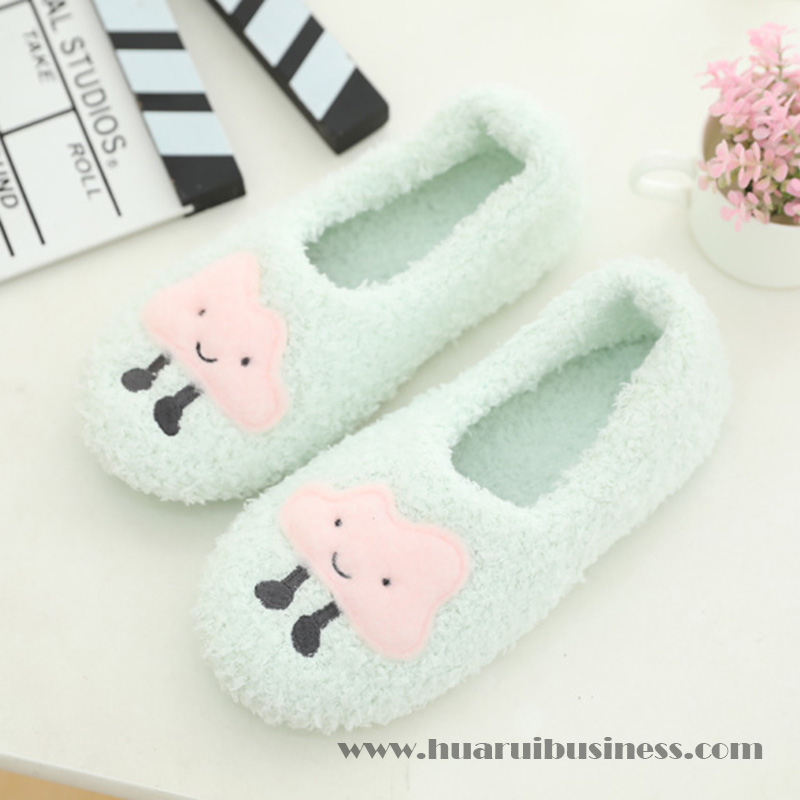 mikrofibre, hjemmesko, pantofle, pontofle, med applicable broderier