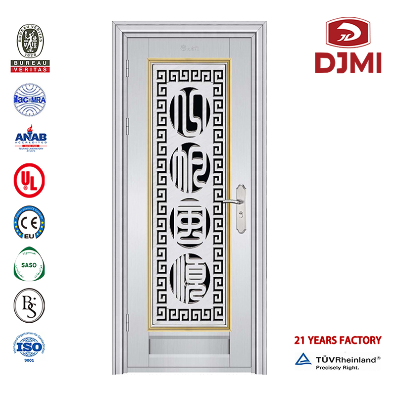 Door Chinese Factory Outer Leisure Security Tilpasset design Spanish Style Paing with Lock System Stainless Steel Door Sheet High Quality Exterior Manufacturer Security Doors and Windows Paing Stainless Steel Grill Door with Ss 304