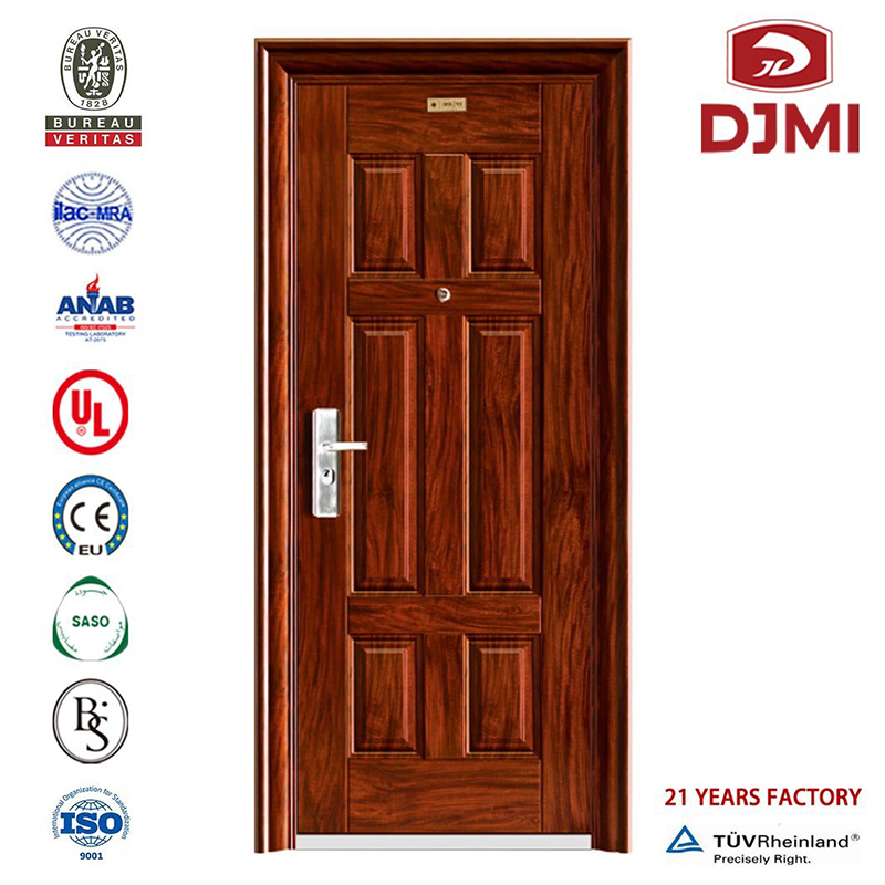Udendørs jerndør Brand Ny Indre Filing Honey Com Hot Sale Security Steel Dør Residential Brand Døre Hot Selling Steel Security for Foreign Market Gate Priser Wright Iron Single Door