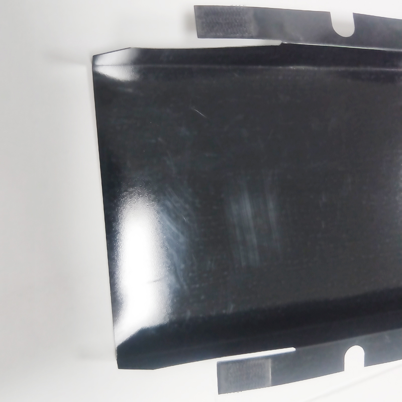 Power-batteri-isoleringsark 0,5 mm sort isoleringspakning Høj temperaturbestandig PC-isoleringsplade, der behandler brugerdefineret støbning