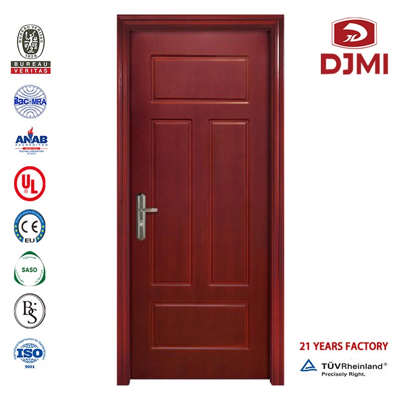 Brugertilpassede 90 Minut Fire Rate Wood Flush Flat Panel Front Hotel Door Nye indstillinger Dobbelt Leaf Wood Panel Ragged Panel Branddør Indvendige døre Hotel Chinese Factory Brugerindstiftet Indor Brug 90 Minut Wood Ul Ul Brand Døre
