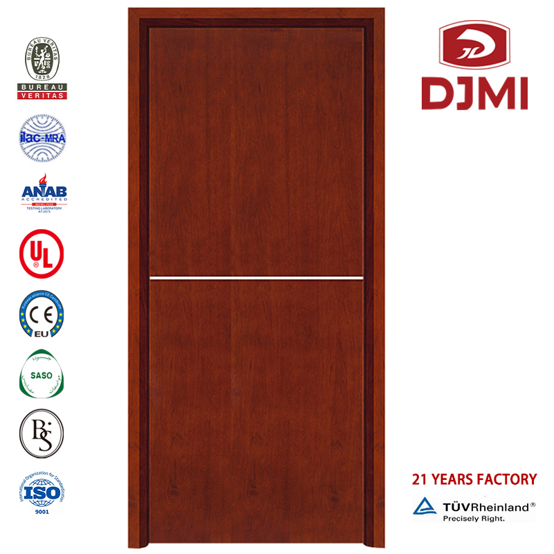 Chinese Factory Flad Safety Design Door for beviser for brand døre til højkvalitets Main Safety Wood Fire Doors Design Solid Timber Døre Nye indstillinger Ul Listed Frame and Leaf Residend Wood Doors Brand Doors